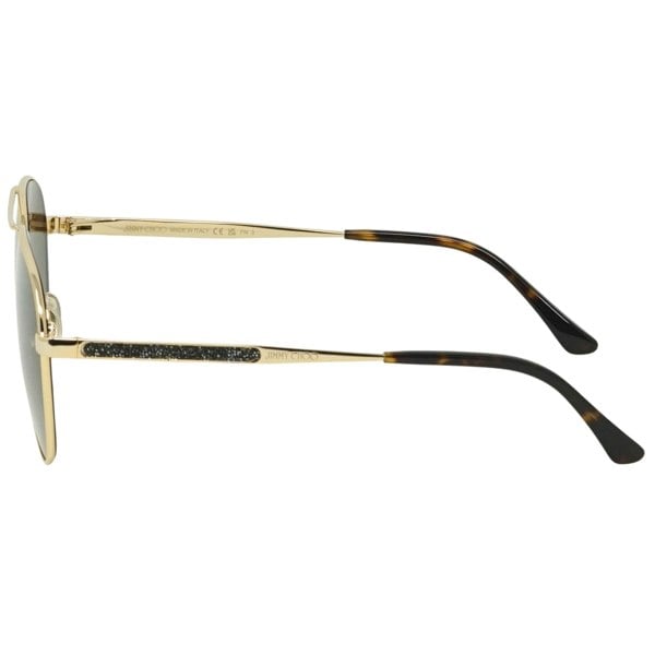 Jimmy Choo Jimena 06J Gold Sunglasses