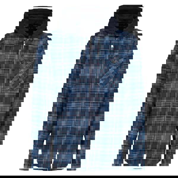 Regatta Professional Mens Checked Jacket - Navy