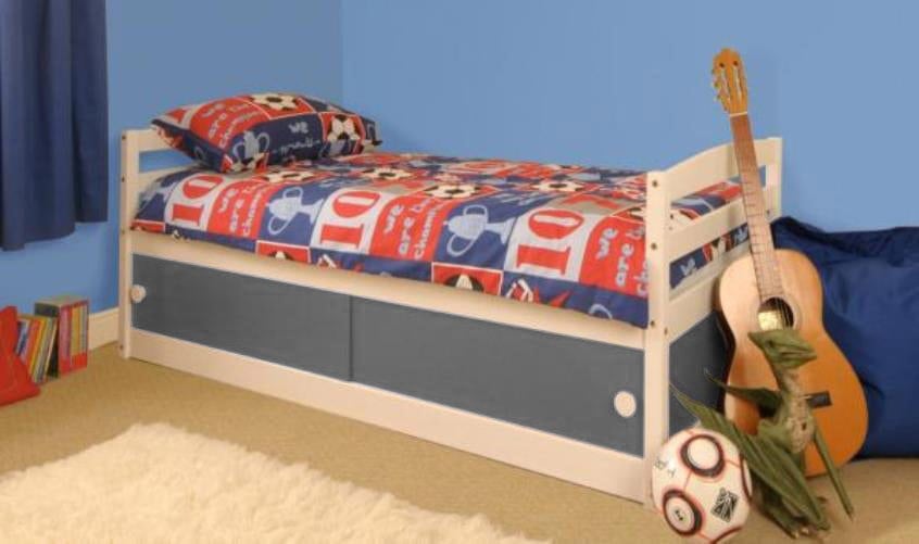 Comfy Living Single 3ft Bed with Slide Storage: Space-Saving and Convenient Design