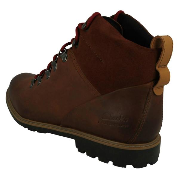 Clarks Mens Clarks Smart Lace Up Waterproof Ankle Boots Westcombe Hi WP