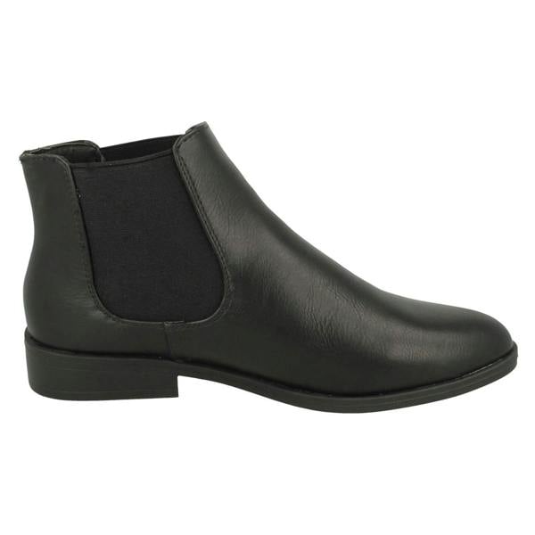 Spot On Ladies Spot On Gusset Chelsea Boots F4449