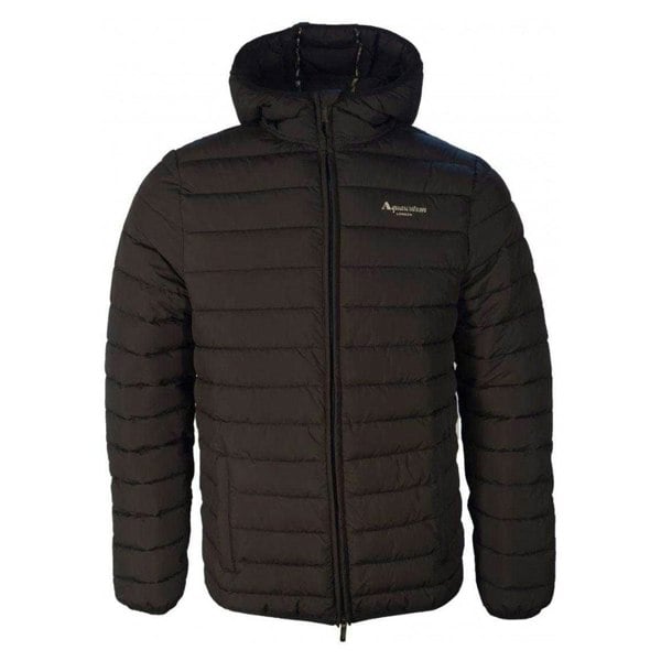 Aquascutum Unisex Adult Active Hooded Padded Jacket - Black