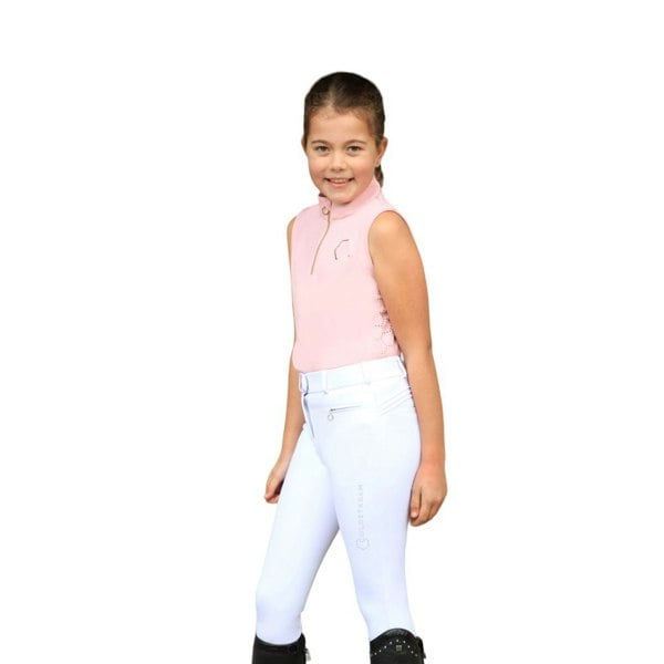 Coldstream Girls Next Generation Cranshaws Sleeveless Base Layer Top - Blush Pink