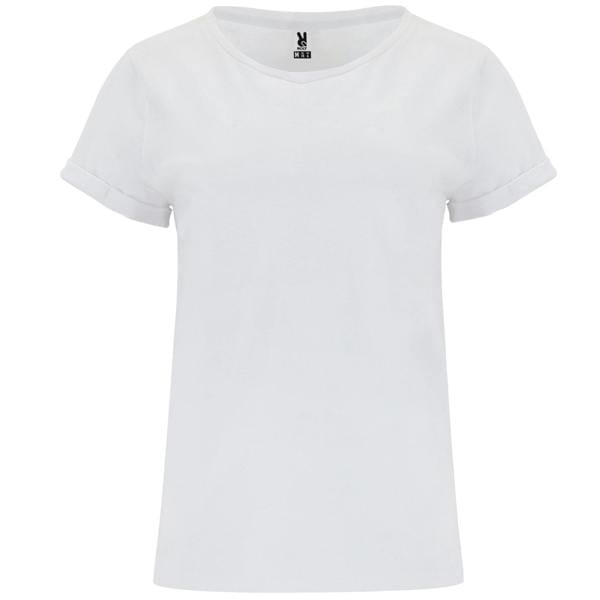 Roly Womens/Ladies Cies T-Shirt - White - 