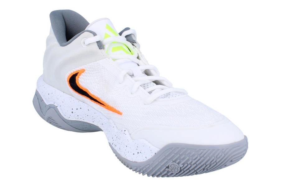 Nike Giannis Immortality 4 Mens Basketball Trainers Fq3680 Shoes  102 - White Black Volt Wolf Grey 102 - Photo 3