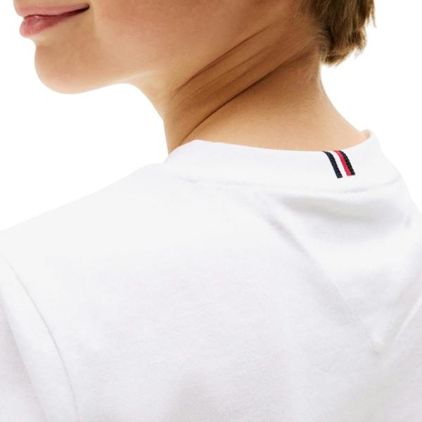 Tommy Hilfiger Boys Lettering T-Shirt & Shorts Set - White/Blue - 