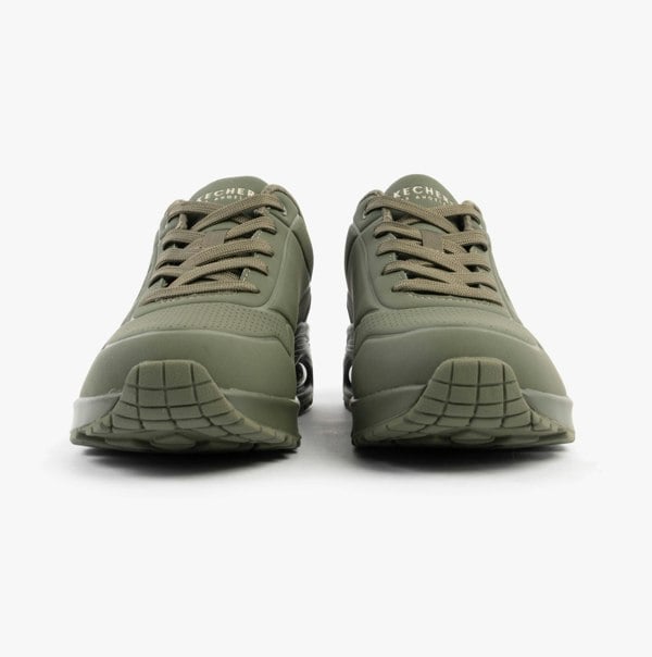 Skechers UNO - STAND ON AIR Womens Trainers Olive