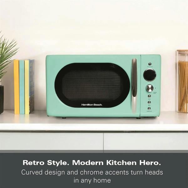 Hamilton Beach 20L Retro Mint Microwave - Hamilton Beach UK