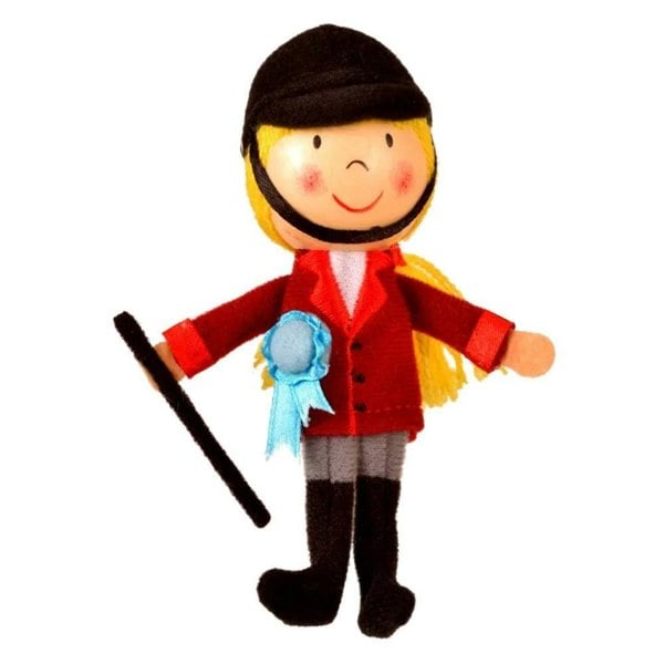 Fiesta Crafts Horse Rider Finger Puppet