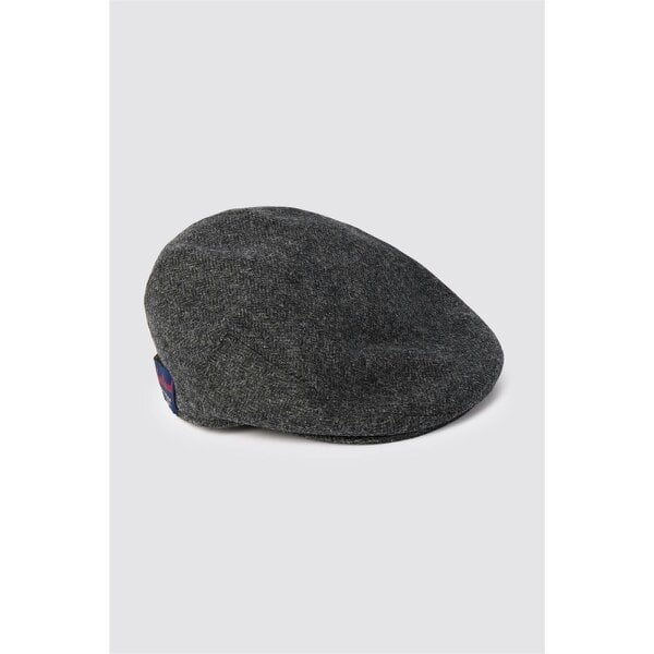 Alexandre Silver Alexandre x Abraham Moon's Charcoal Wool Pony Cap