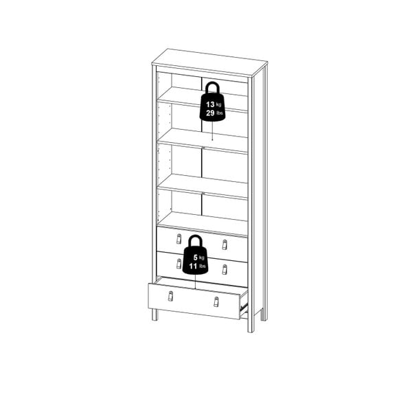Wyld Haus Wildberry Cashmere China Cabinet 2 Glass Doors 3 Drawers