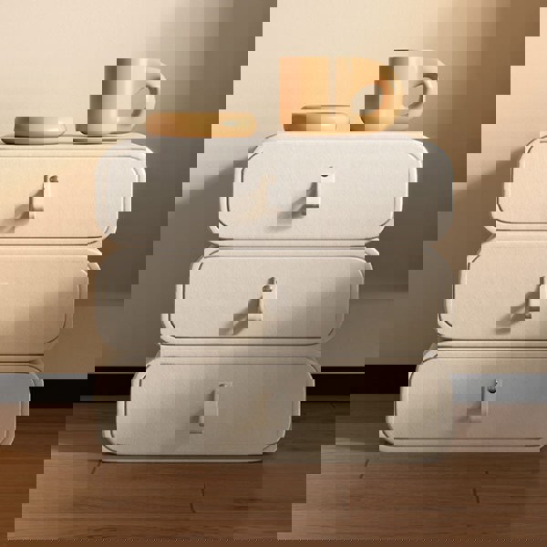 Darcie Bedside Table, Cream-Rit Concept-Rit Concept