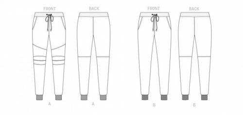 Vogue Sewing Pattern 1854, Trousers for Men, MUU (34-36-38-40) - Easy