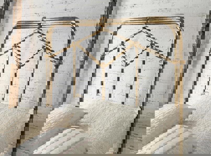 Flintshire Furniture Axton 3ft Antique Bronze Metal Bed Frame