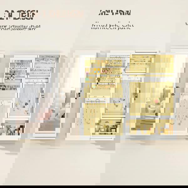 Wall-mounted Jewelry Cabinet