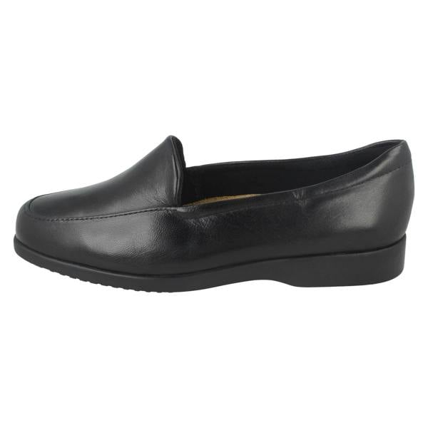 Clarks Ladies Clarks Flat Loafer Style Shoes - Georgia