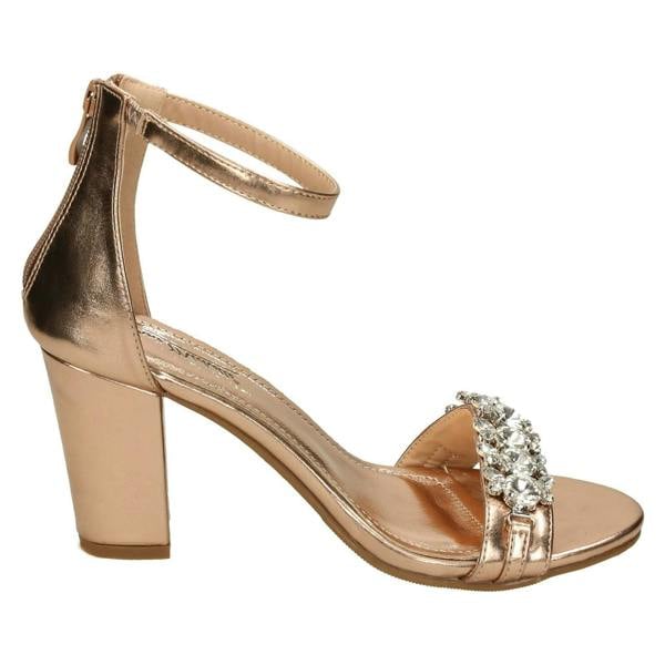 Anne Michelle Ladies Anne Michelle Jewel Trim Sandals
