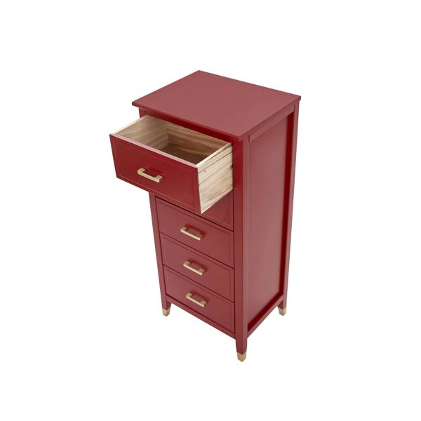 Cabinet Bits Palazzi 5 Drawer Narrow Chest of Drawers