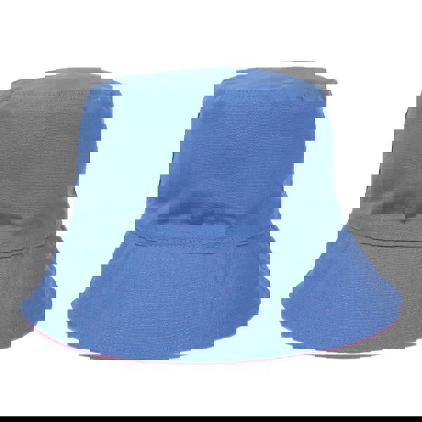 Regatta Womens/Ladies Plain Reversible Bucket Hat - Lake Blue/Shell Pink - 