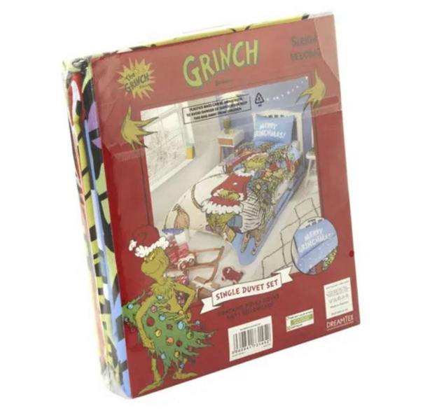 The Grinch SLEIGH Duvet Cover Set