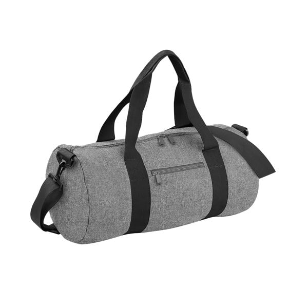 Bagbase Original 20L Duffle Bag - Grey Marl/Black