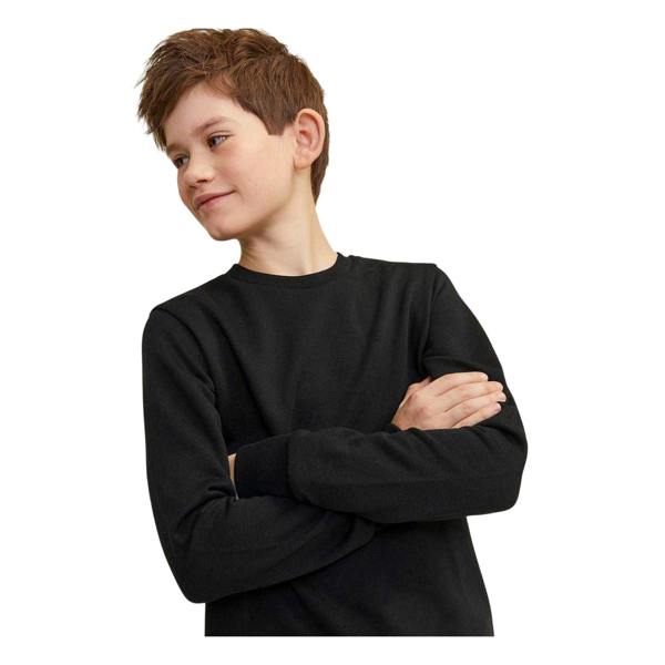Jack And Jones Boys Regular Sweatshirt - Black - 