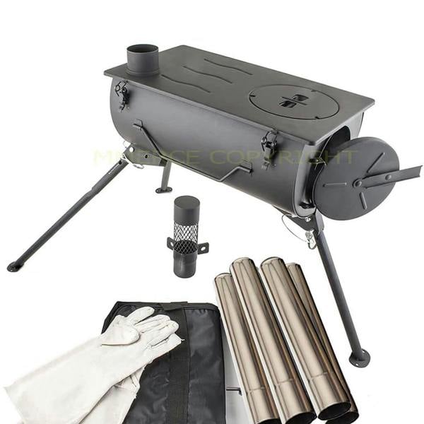 Designed for portability, this stove is compact, easy to assemble, and convenient to carry