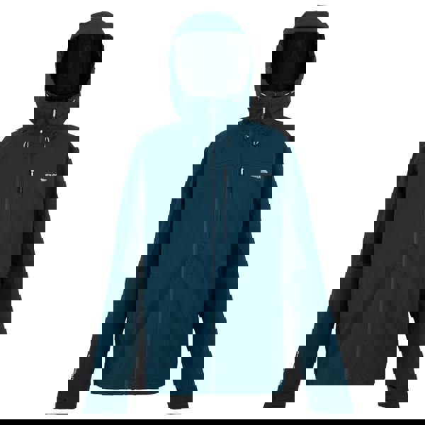 Regatta Mens Birchdale II Waterproof Jacket - Moonlight Denim/Navy