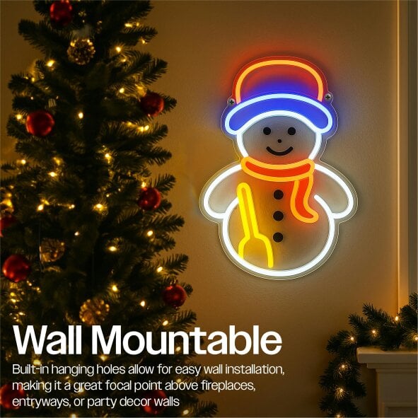 Scotts of Stow Xmas Haus LED Neon Festive Lights