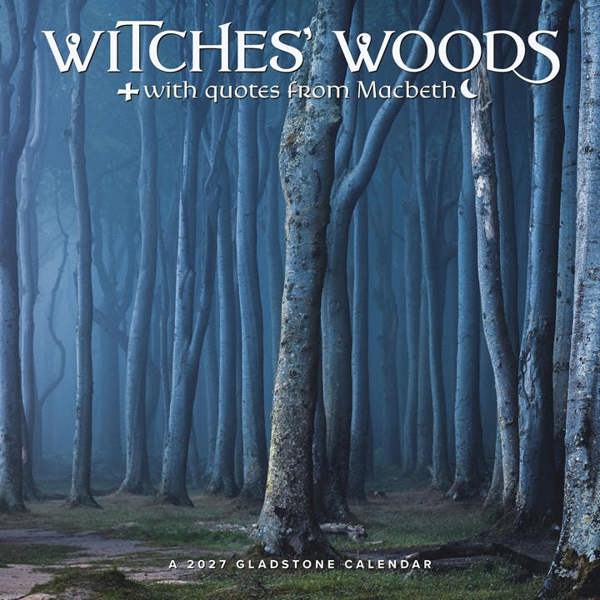Witchcraft Witches Woods Calendar 2027, Wall Calendars, Month To View, History & Literature, Gift