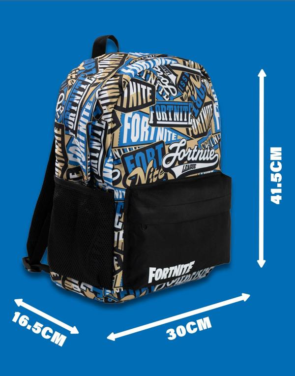 Vanilla Underground Fortnite Unisex Kids Multicoloured Logo Backpack (One Size)