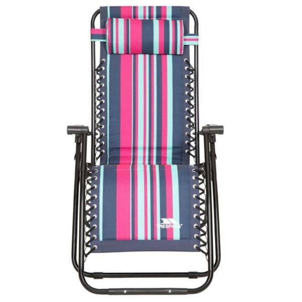 Trespass Glentilt Reclining Garden Chair/Recliner - Tropical Stripe - 