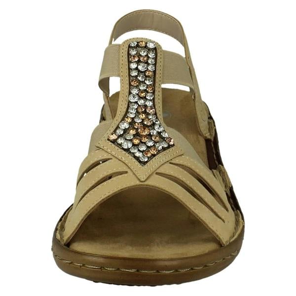 Rieker Ladies Rieker Slip On Casual Sandals 60803