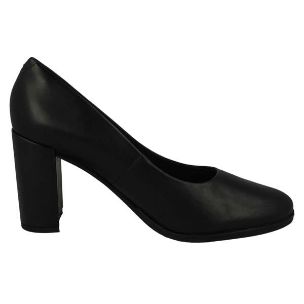 Clarks Ladies Clarks Elegant Heeled Court Shoes Freva85 Court