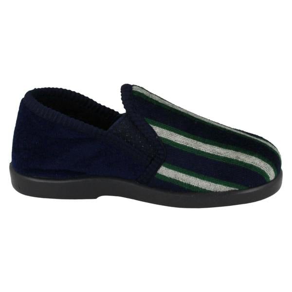 Spot On Boys Spot On Striped Full Slipper - Anthony