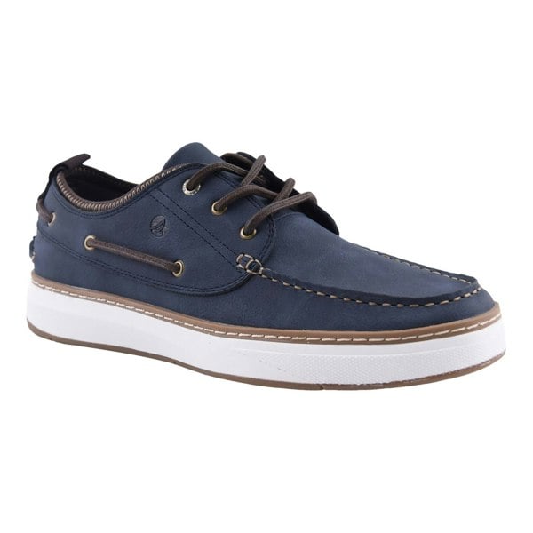 Sperry Moc Neo Polyurethane Men's Navy Boat Shoes