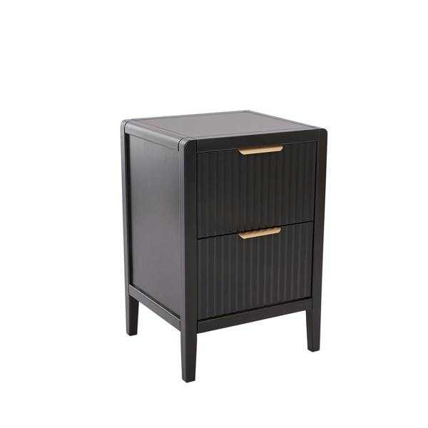 Cabinet Bits Castel 2 Drawer  Bedside Table