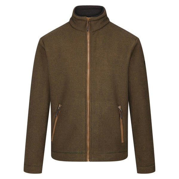 Regatta Mens Garrian II Full Zip Fleece Jacket - Umber