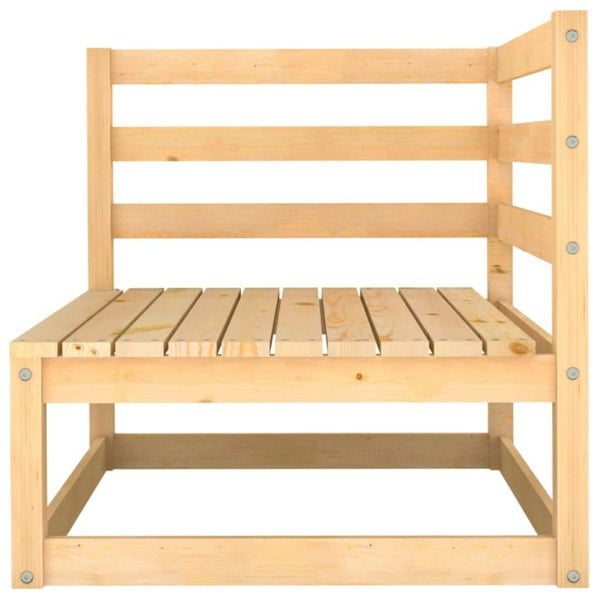 Berkfield 3 Piece Garden Lounge Set Solid Wood Pine