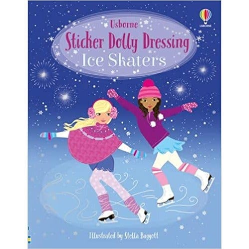 Usborne Publishing Ltd Sticker Dolly Dressing Ice Skaters by Fiona Watt