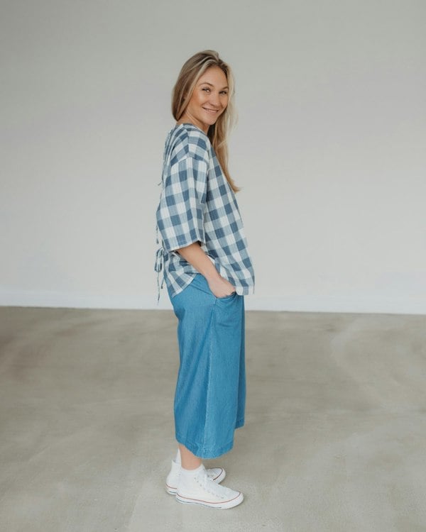 Organic cotton Judy Blue Crop Trousers - Image 6