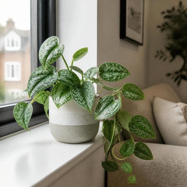 Scindapsus Pictus Trebie Pothos 12cm Pot Plants By Post