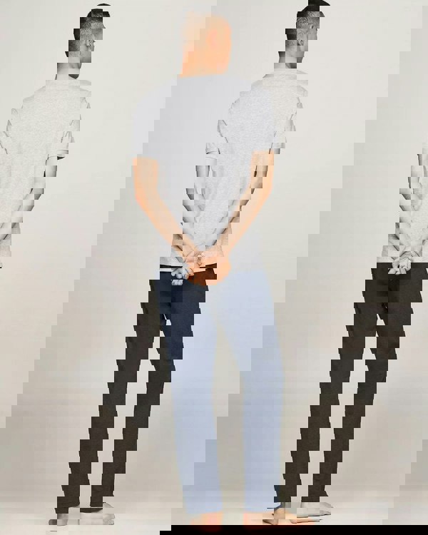 Tommy Hilfiger 3 Pack Mens T-Shirts - White/Black/Grey Heather - CHO - Designer Mens Short Sleeve T-Shirts & Tops