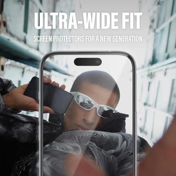 PanzerGlass Panzer Glass Ultra Wide Fit Screen Protector for iPhone 15 Pro Max 6.7" - SAFE95537