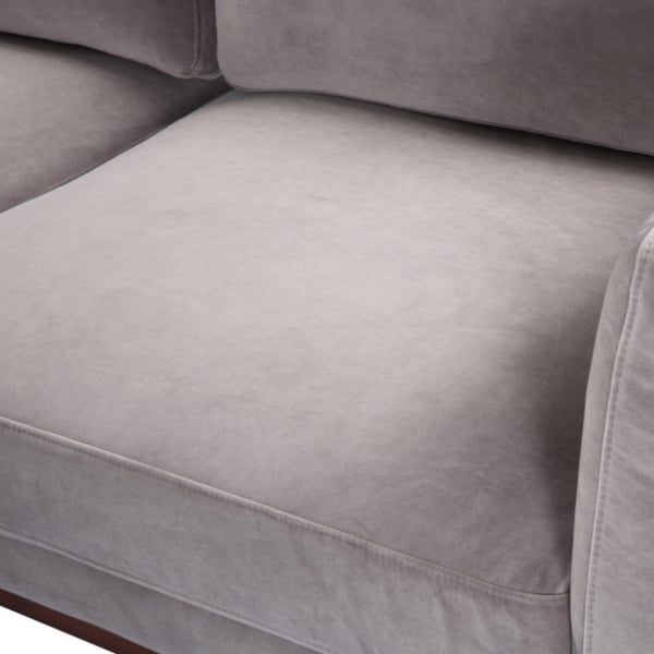 Mickey 3 Seat Sofa - Stone Grey