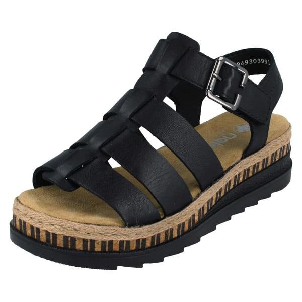 Rieker Ladies Rieker Strappy Sandals V7904