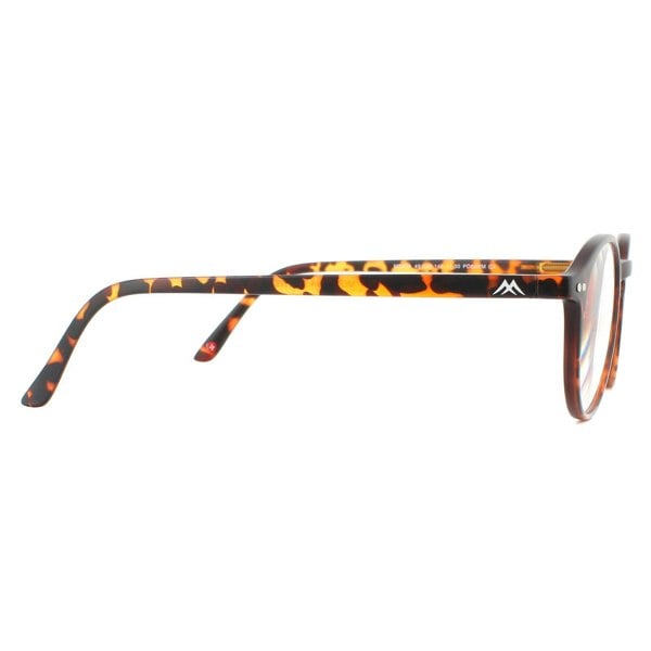 Montana Reading Glasses MR65-A Matte Brown Turtle Men Women +3.00