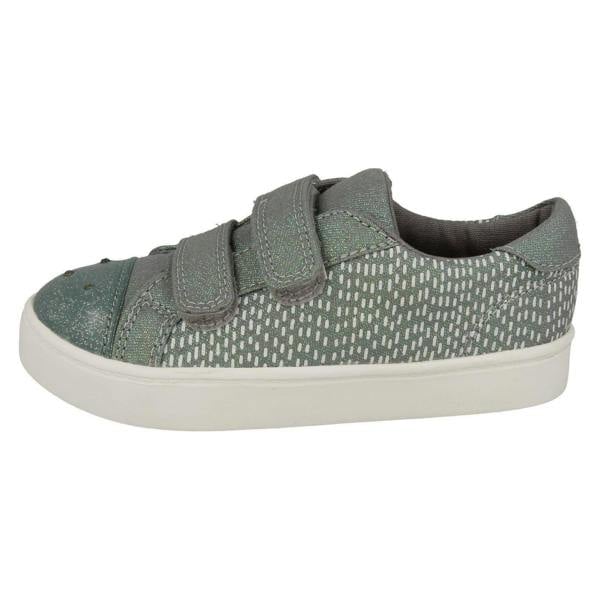Clarks Girls Clarks Casual Canvas Shoes Pattie Lola