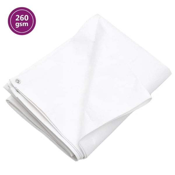 Berkfield Tarpaulin 260 g/må_ 3x3 m White HDPE