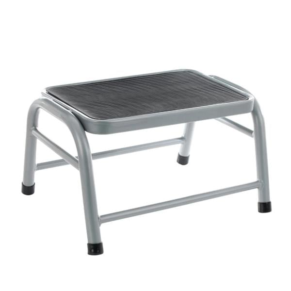 Leecroft Metal Step Stool 150kg Capacity - One Colour - 